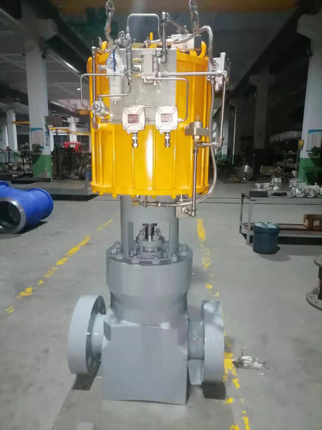 6”—2500LB，氣動高壓雙閘板閥閘閥